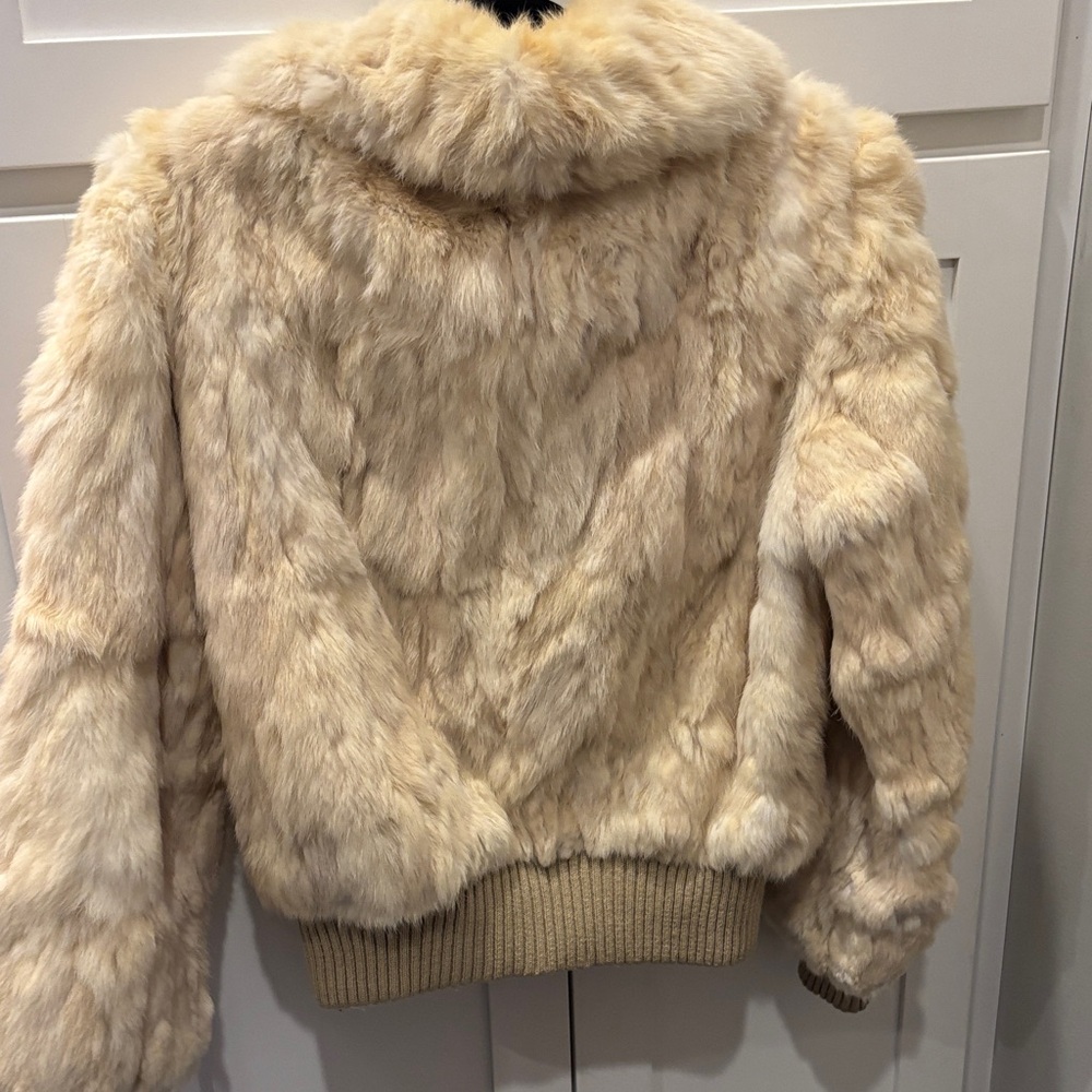 Dino Ricco Rabbit Fur Jacket M - Picture 5 of 9